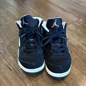 Kids' Black and White Sneakers